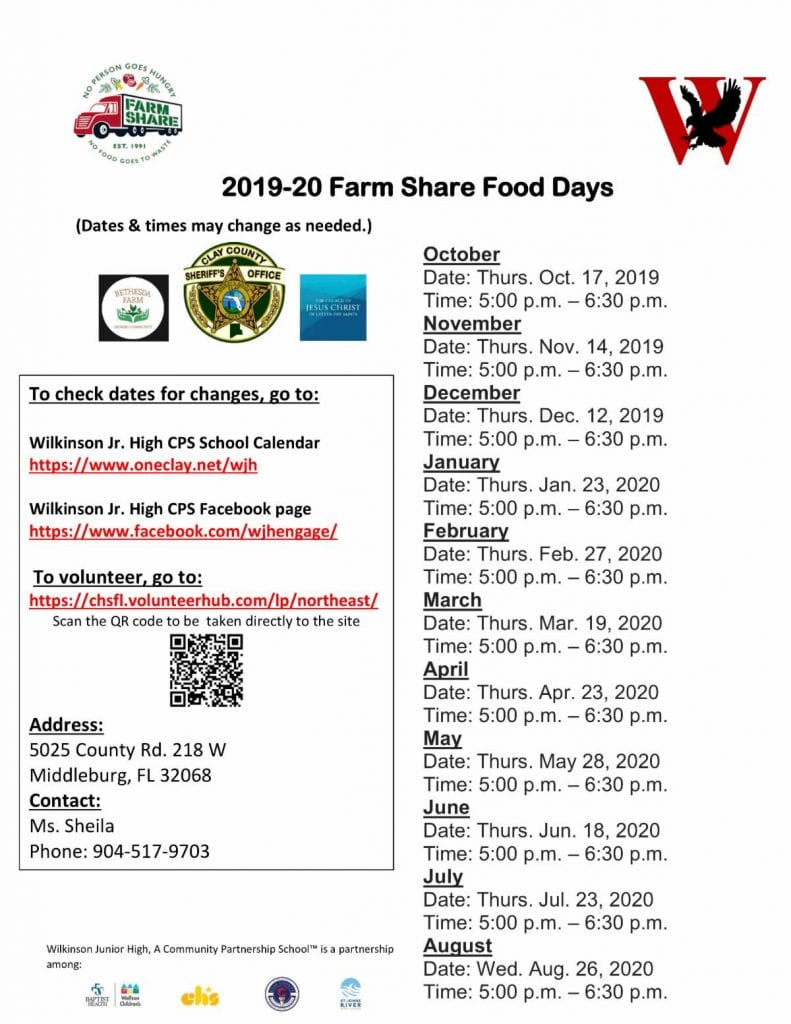 food hours in clay county